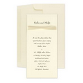 Oblique Satin Invitation